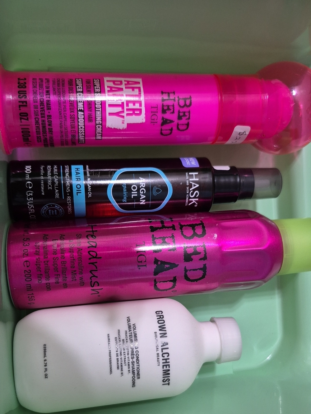 Bed Head Bright Hot Pink Hair Care Set